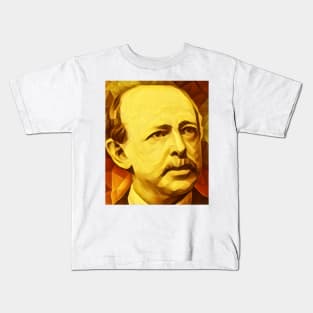 Horatio Alger Golden Portrait | Horatio Alger Artwork 11 Kids T-Shirt